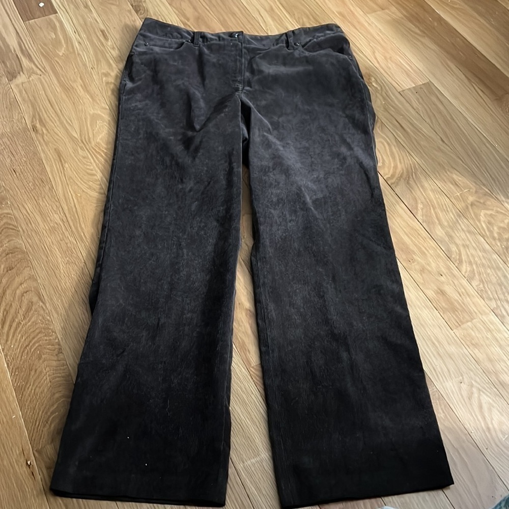 Larry Levine Lightweight Corduroy Pants size 16